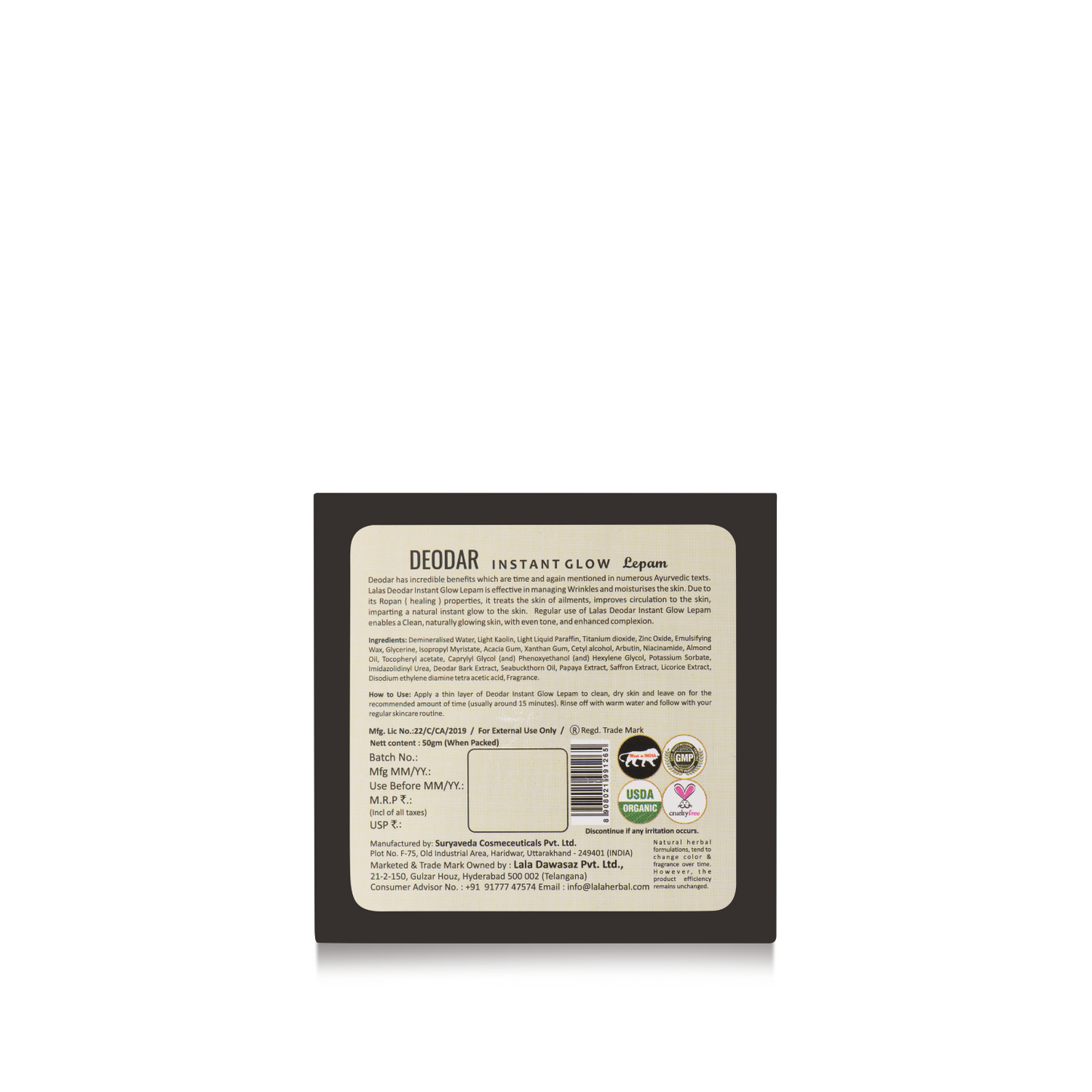 Deodar Instant Glow Lepam