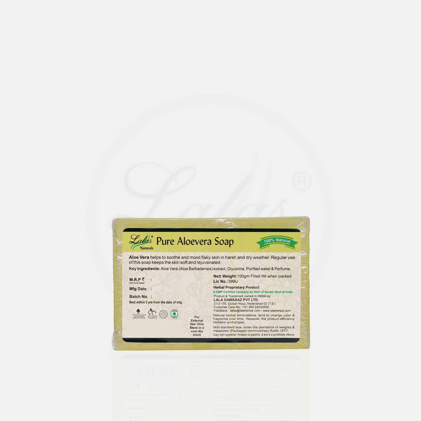 Pure Aloe Vera Handmade Soap
