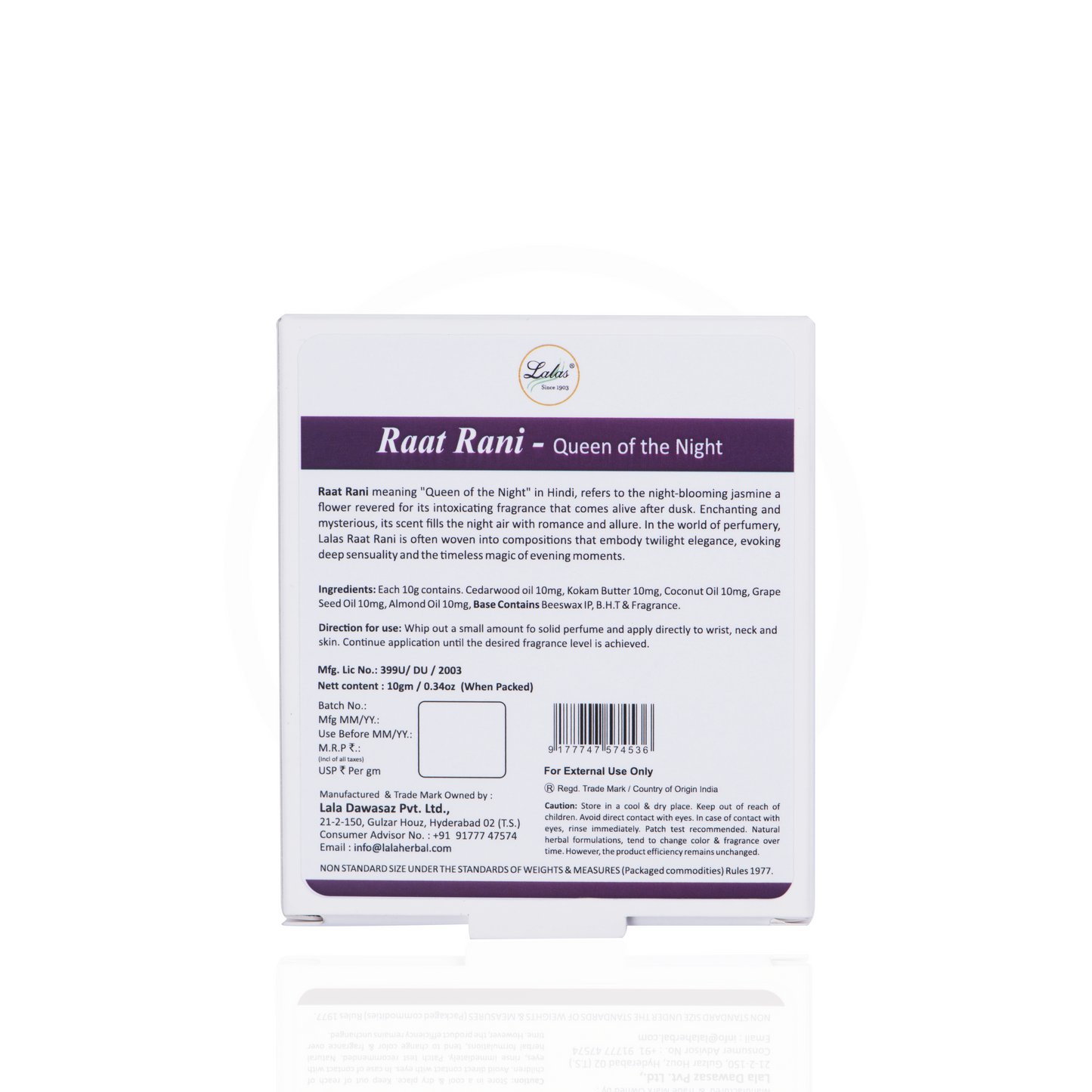 Raat Rani Solid Perfume