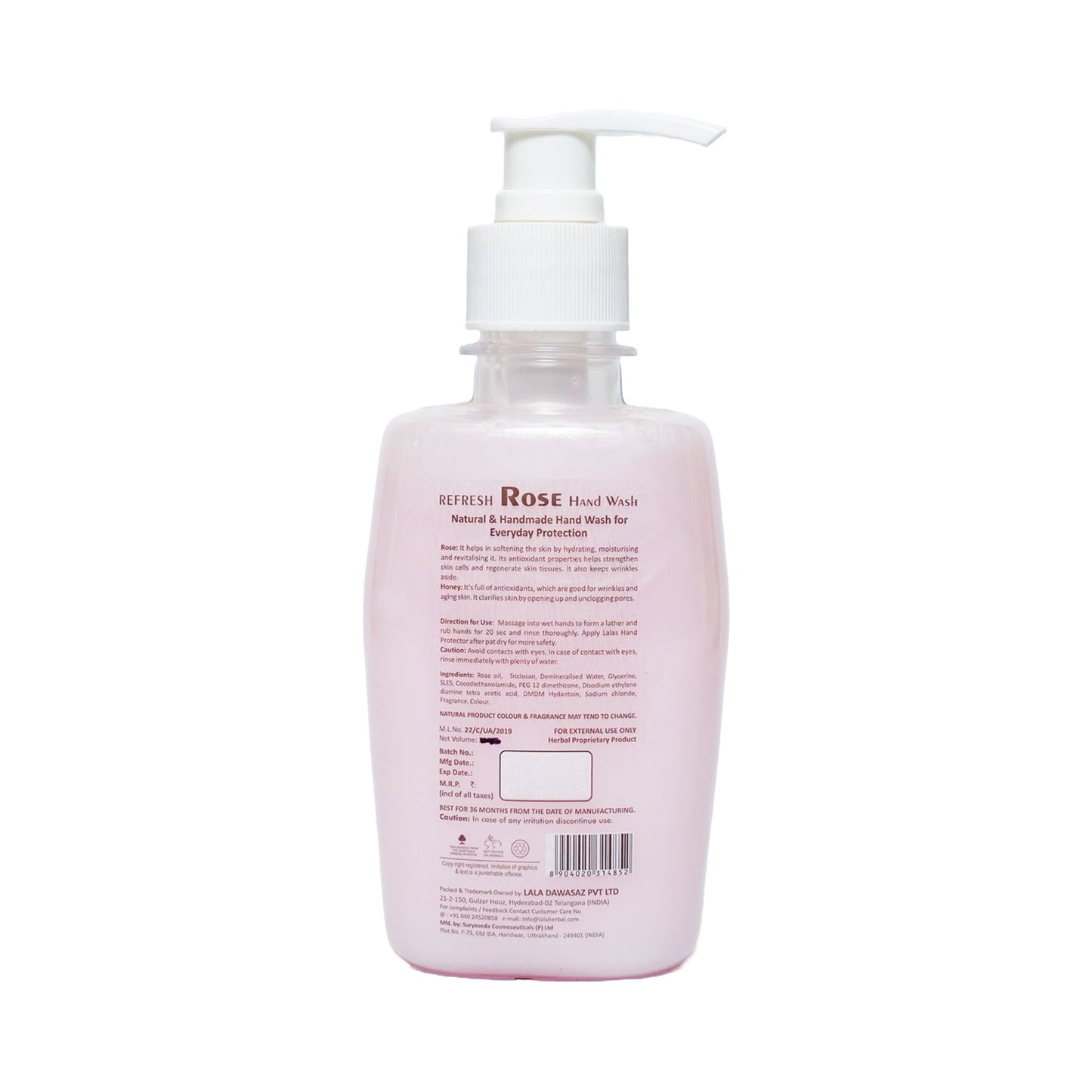 Refresh Rose Hand Wash