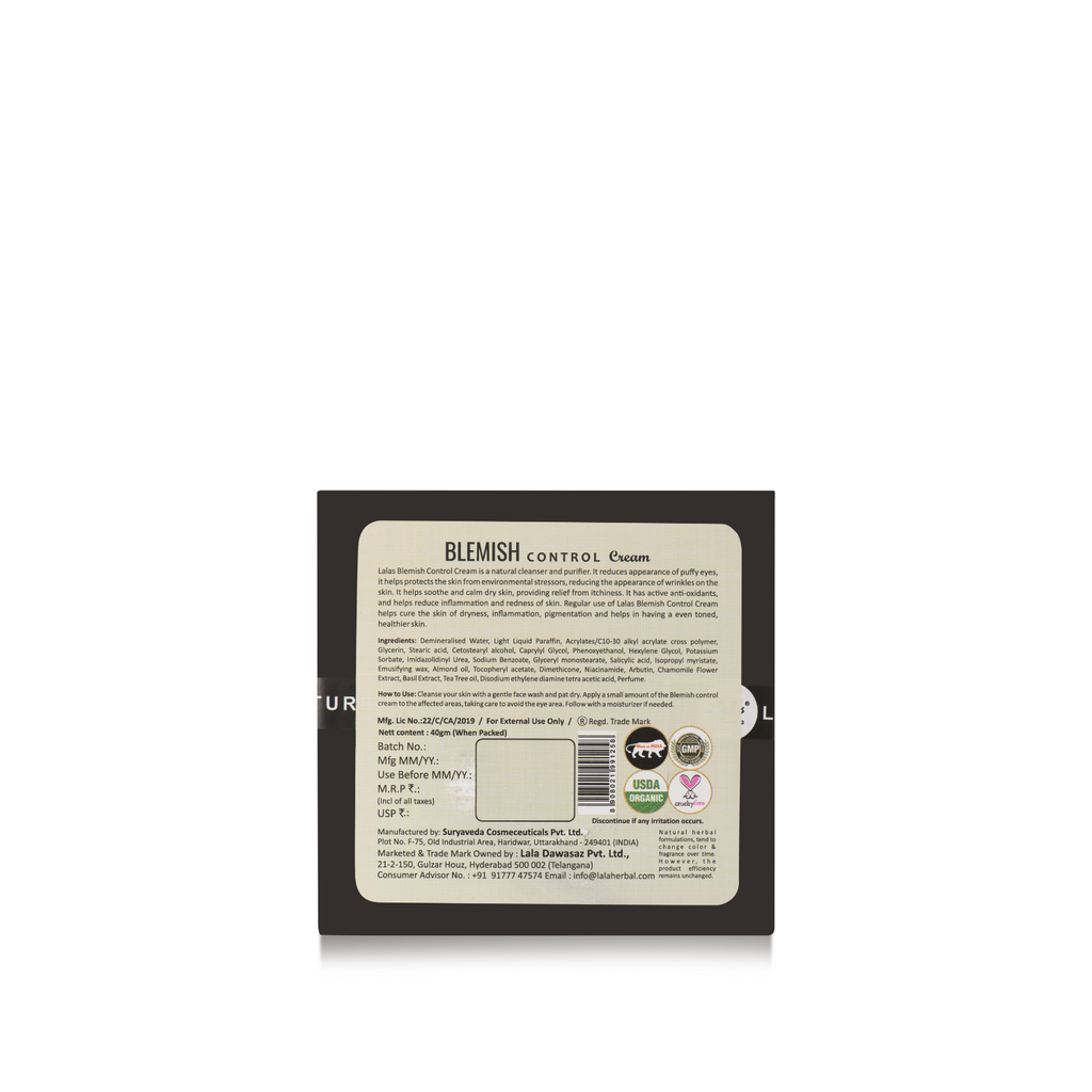 Blemish Control Cream