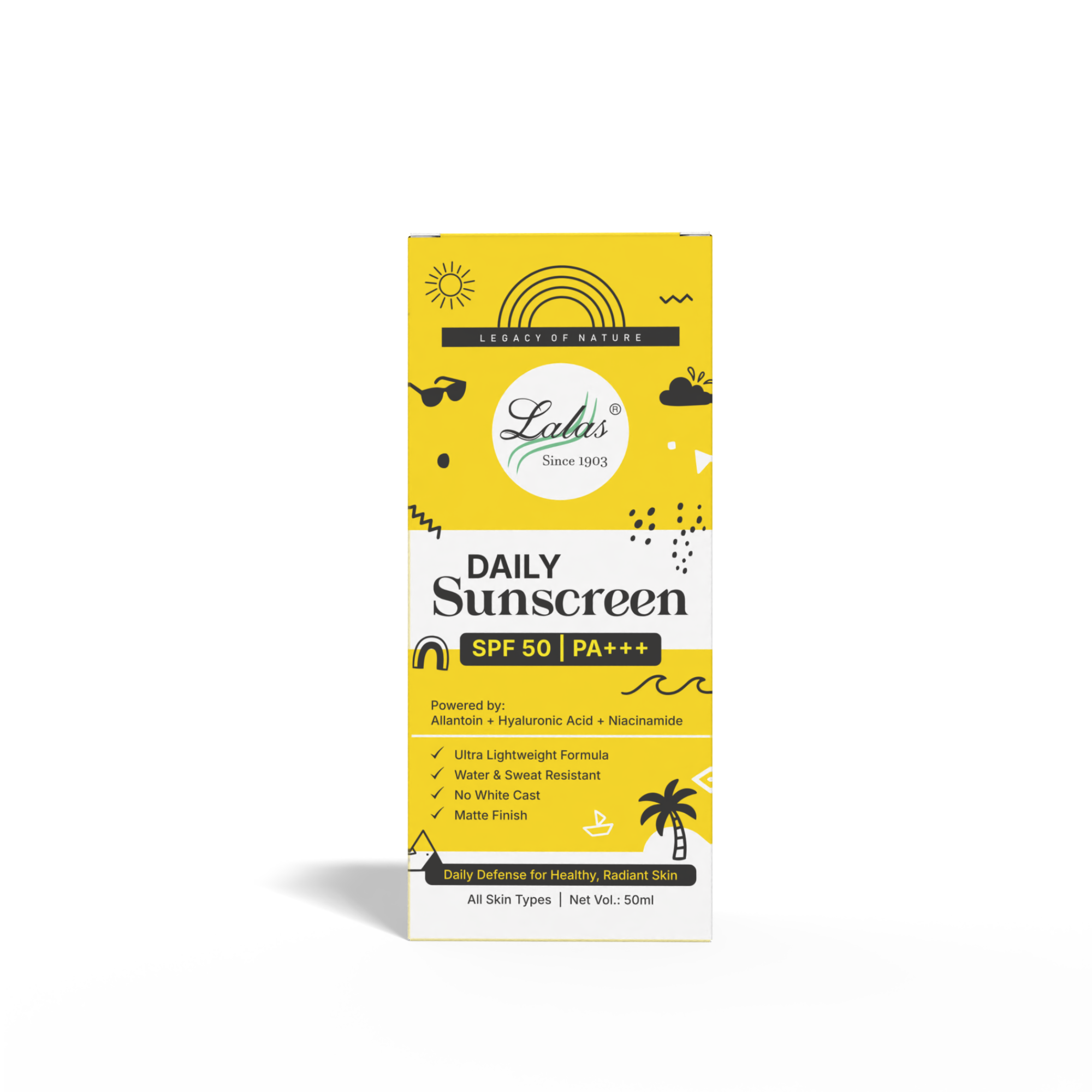 Daily Sunscreen SPF50