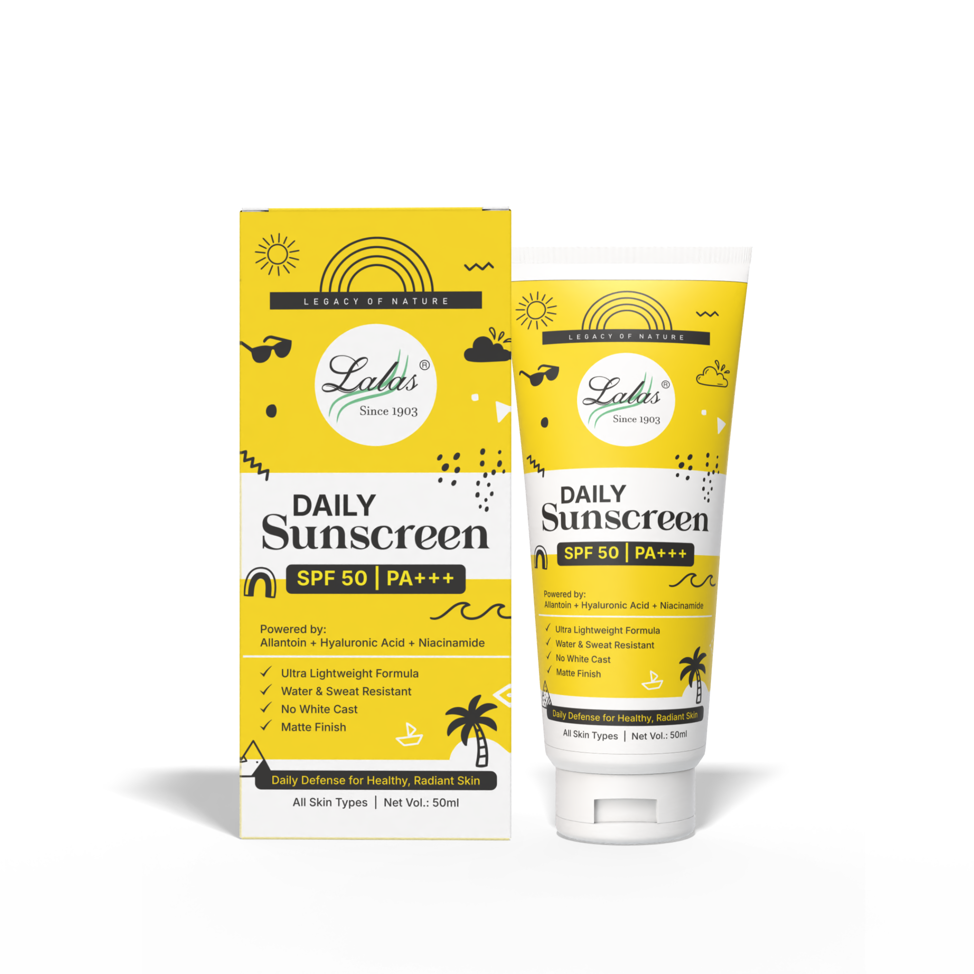 Daily Sunscreen SPF50