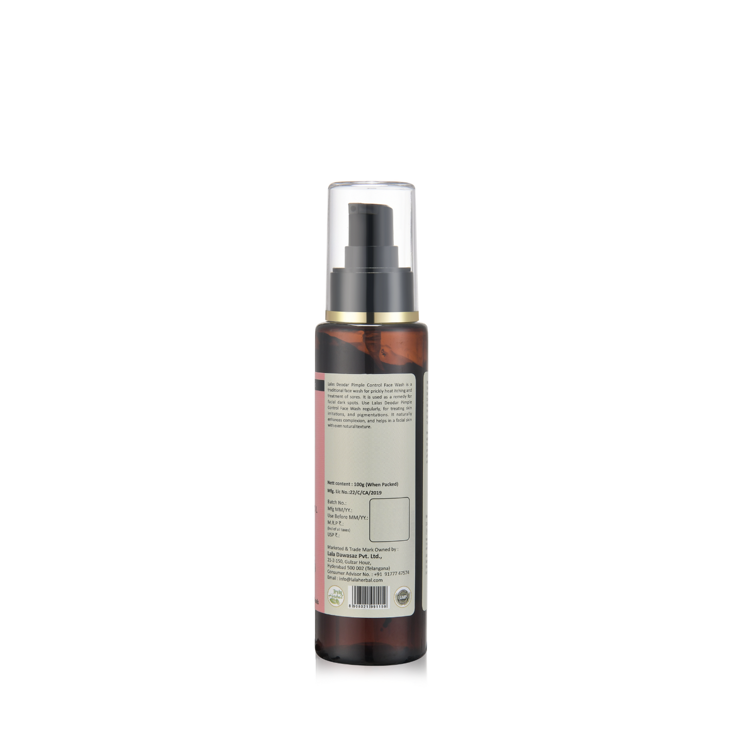 Deodar Pimple Control Face Wash