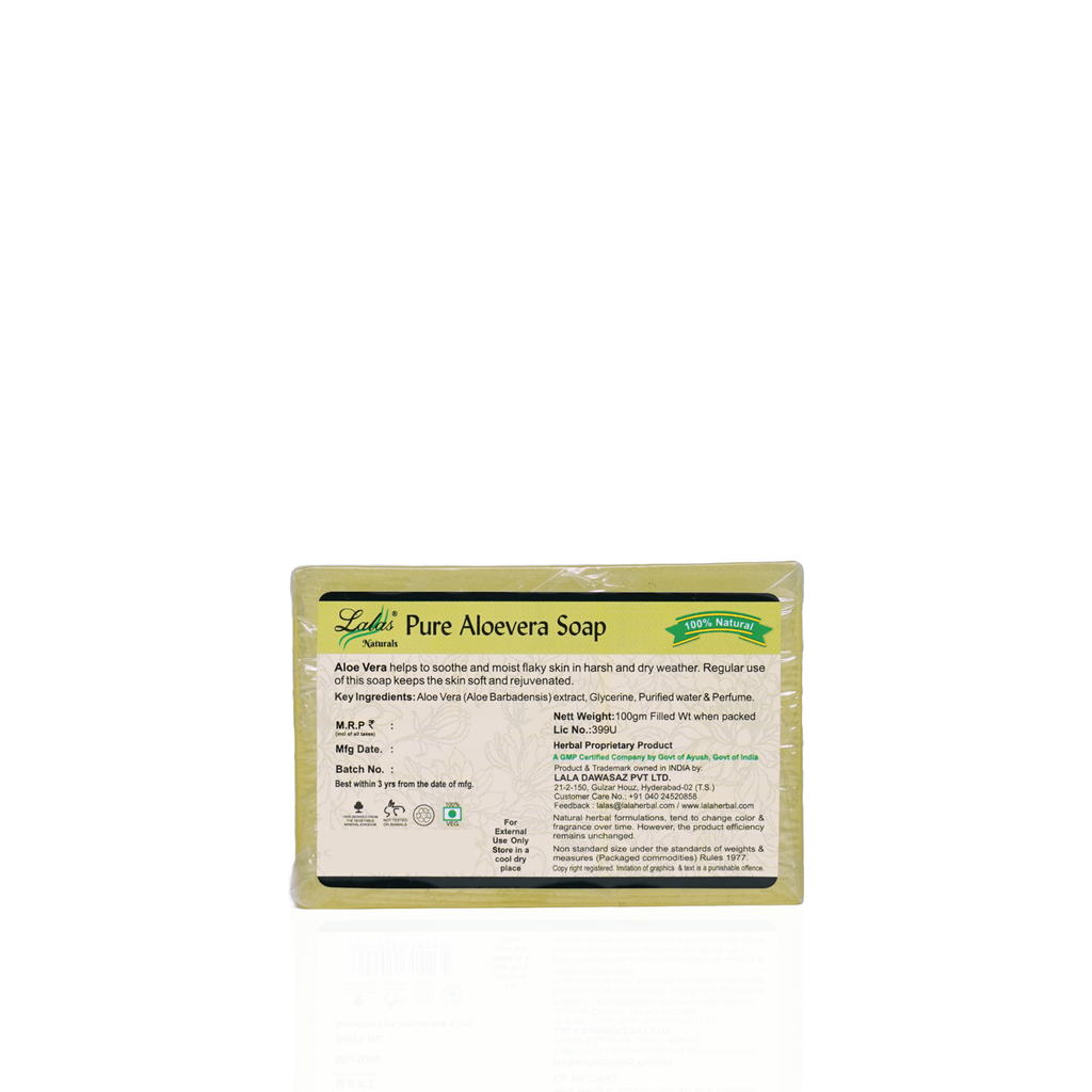 Pure Aloe Vera Handmade Soap