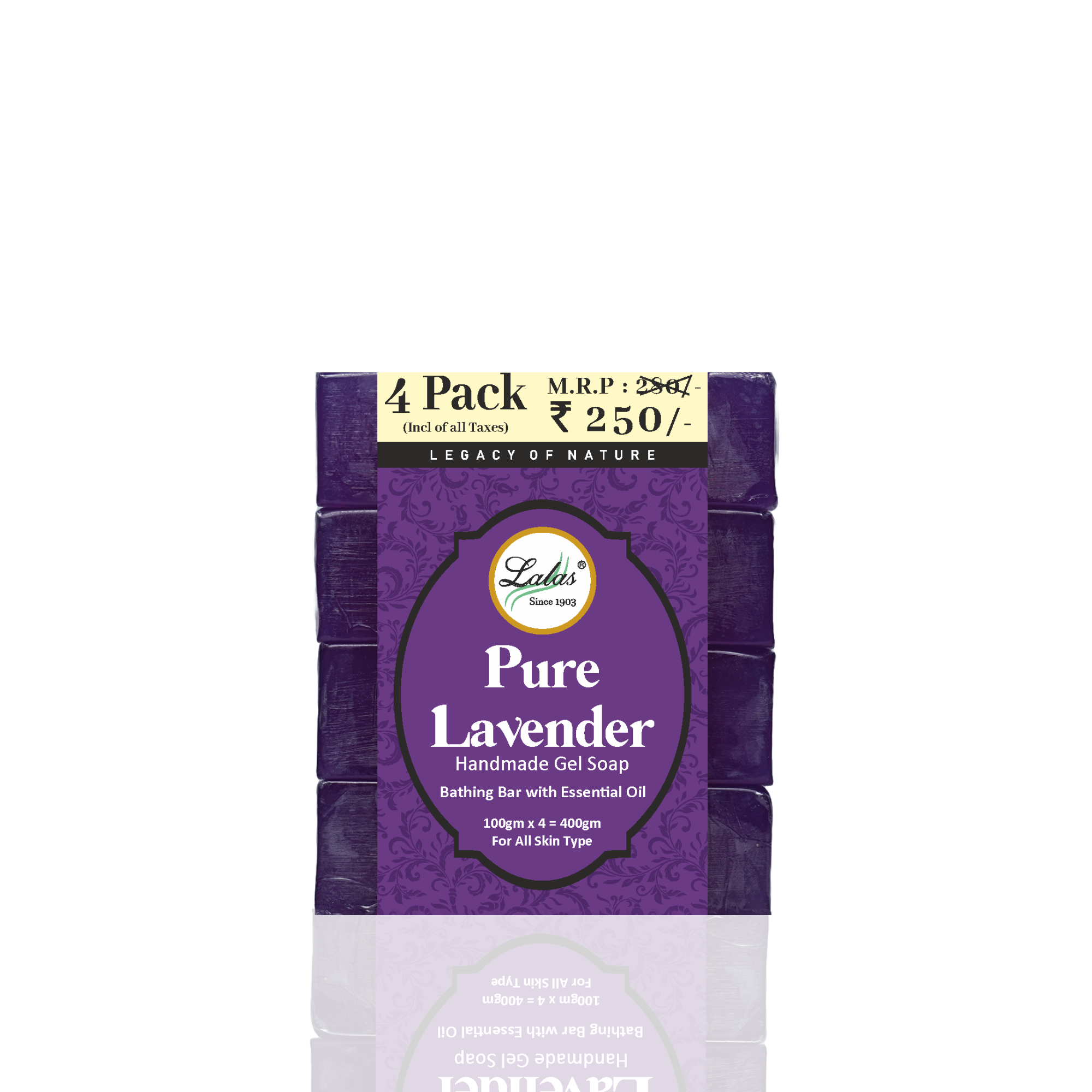 Pure Lavendar Handmade Soap