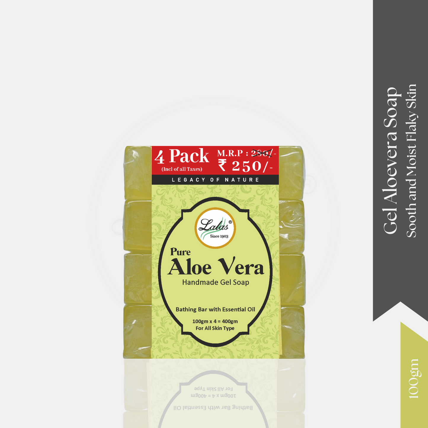 Pure Aloe Vera Handmade Soap