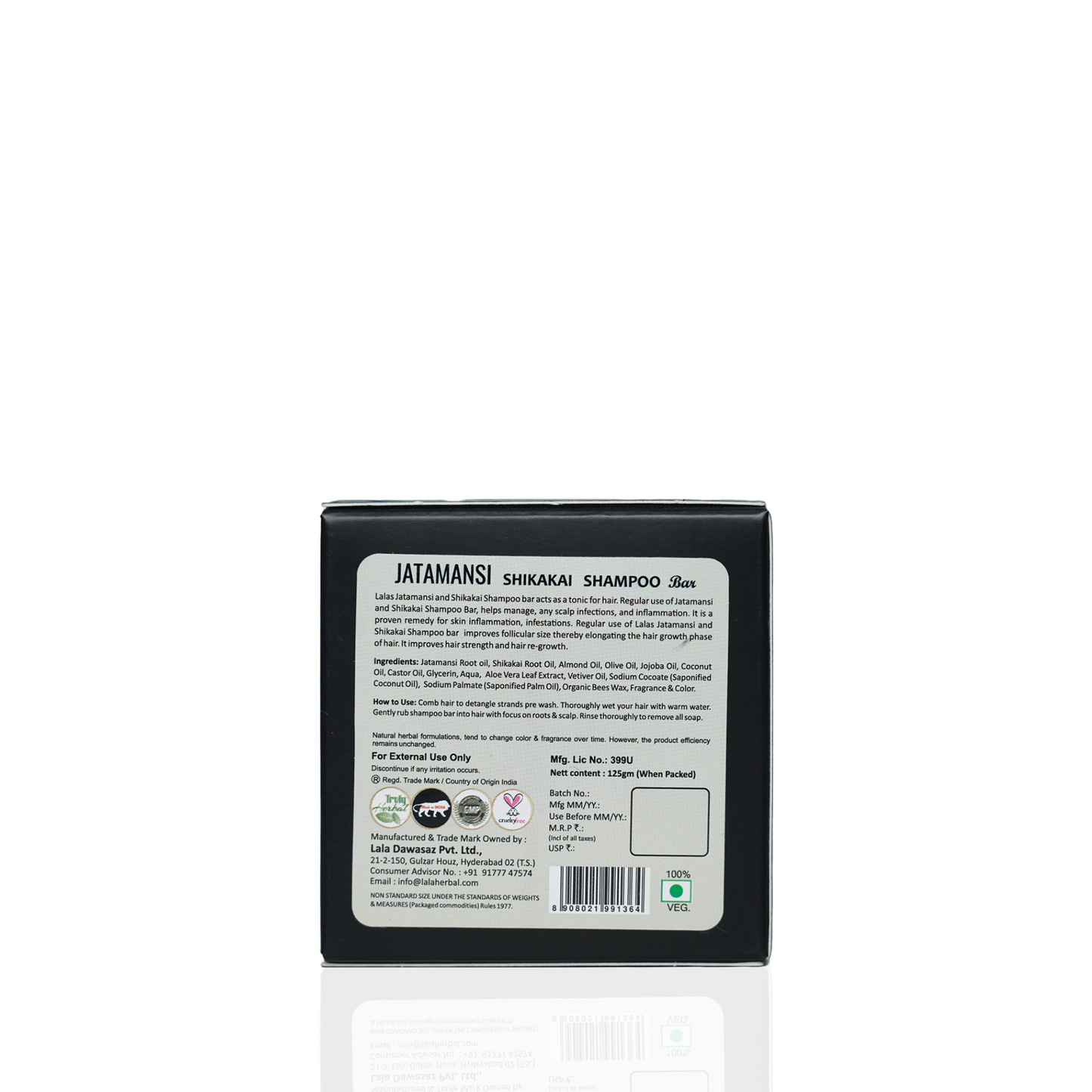 Jatamansi & Shikakai Shampoo Bar
