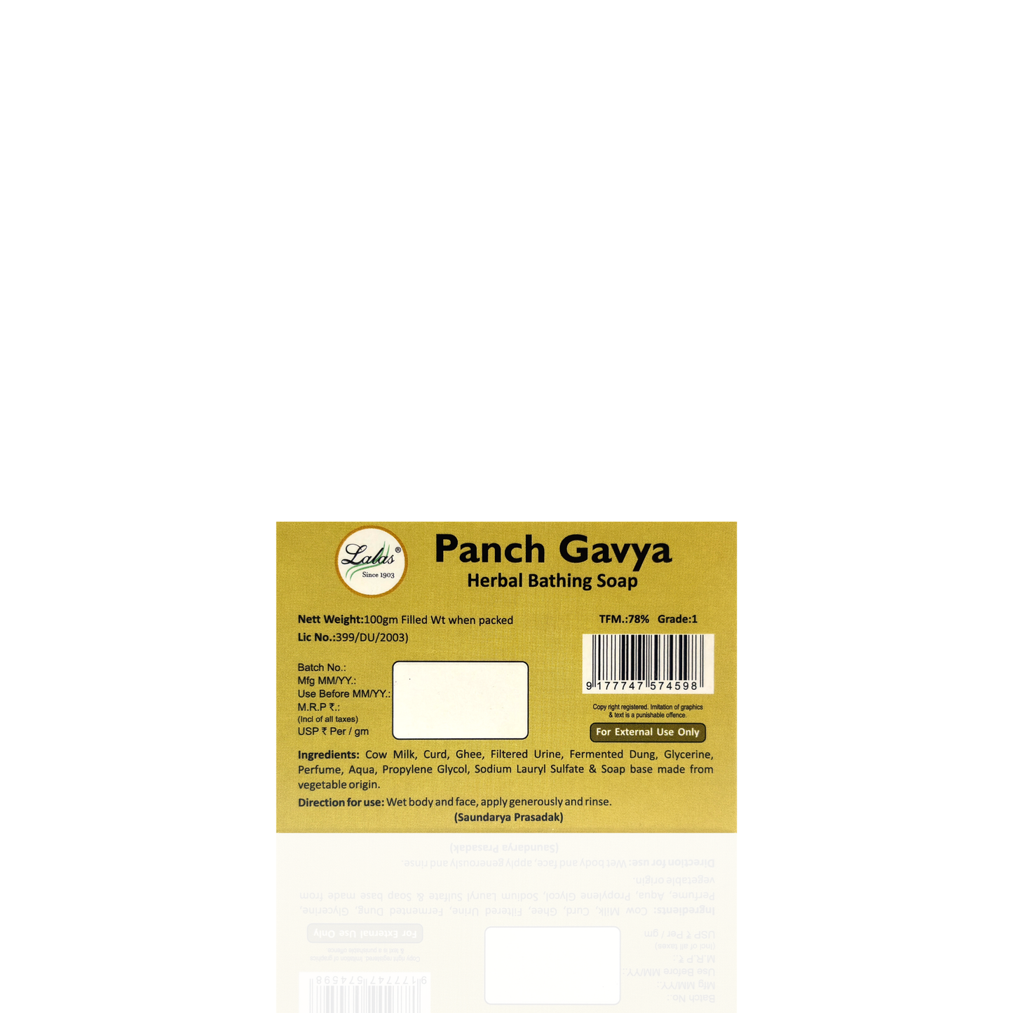 Panchgavya Soap