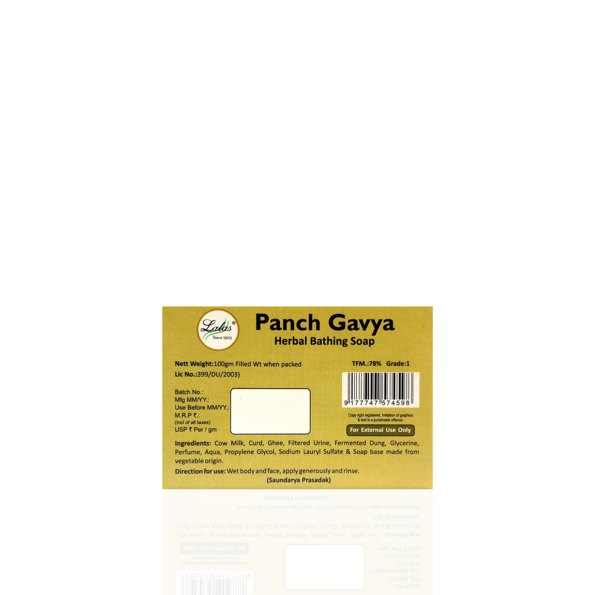 Panchgavya Soap