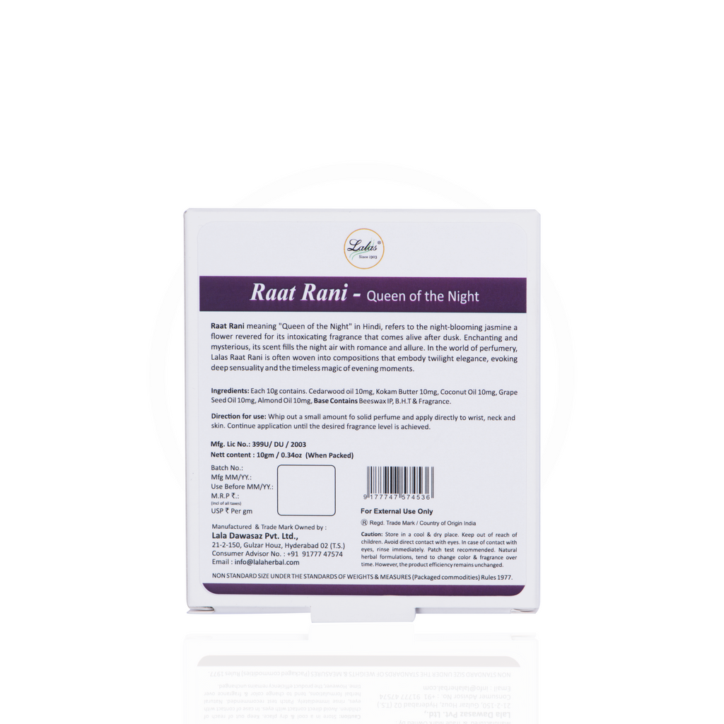 Raat Rani Solid Perfume
