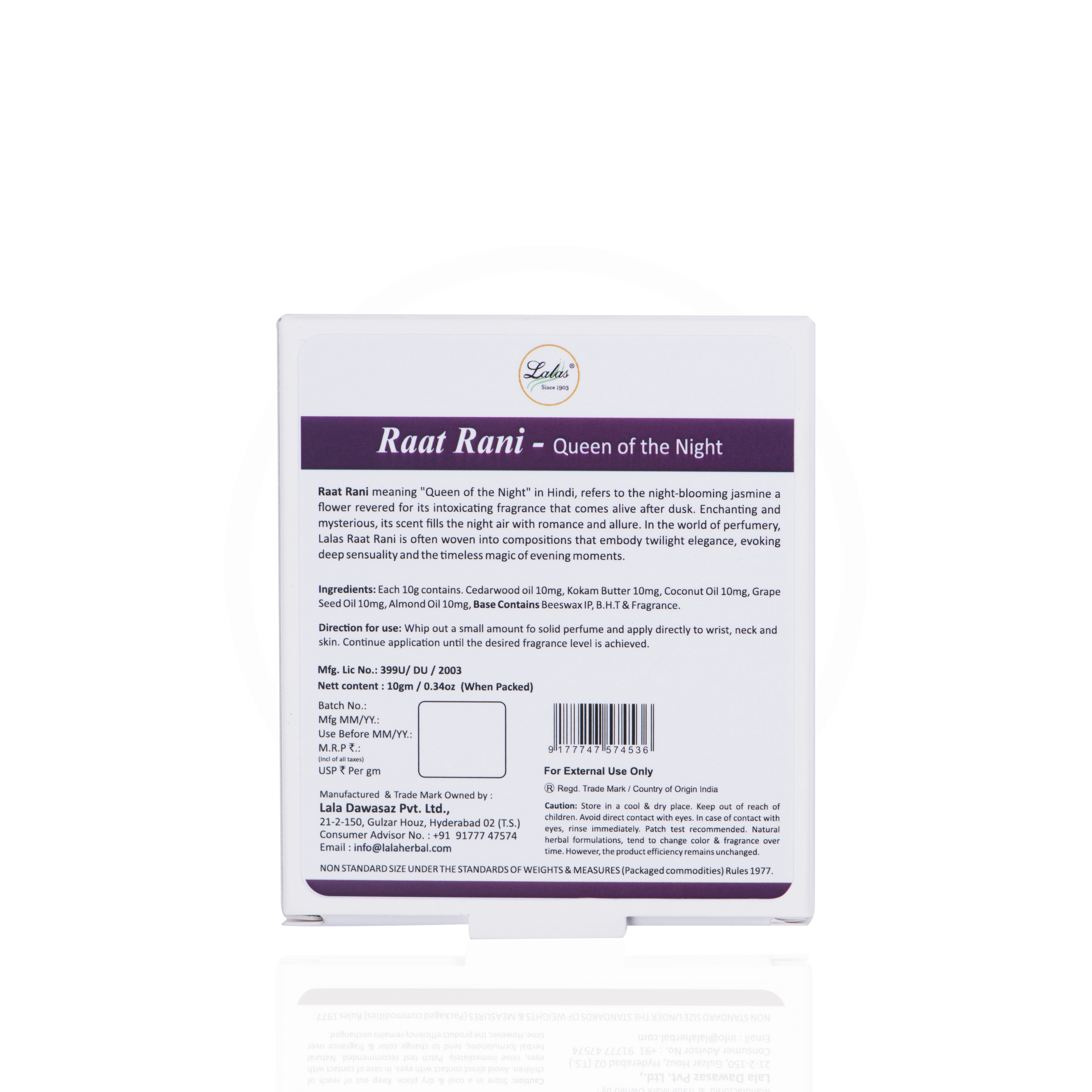 Raat Rani Solid Perfume