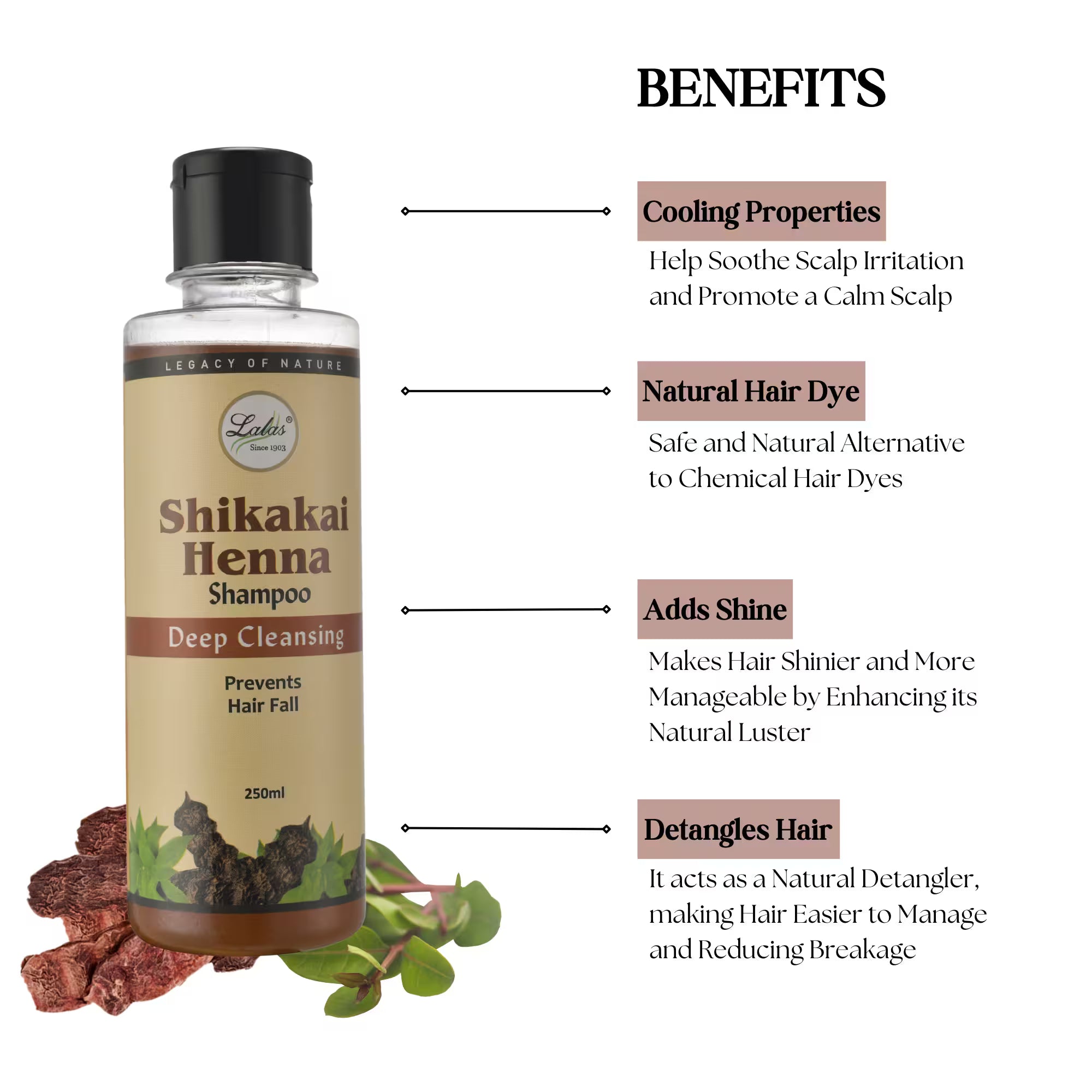 Shikakai Henna Shampoo