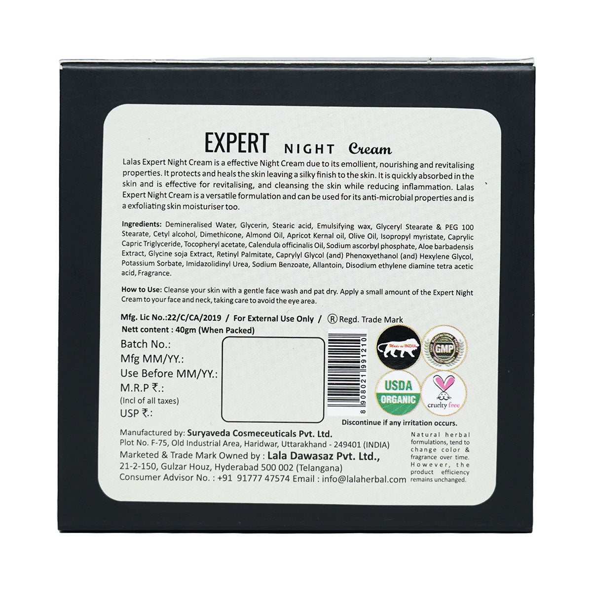 Expert Night Cream